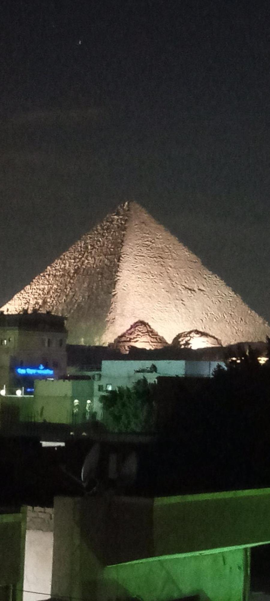 Ferienwohnung Horus Pyramids Kairo Exterior foto